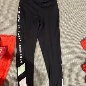 DKNY Sport Colorblocked High-Rise Legging
